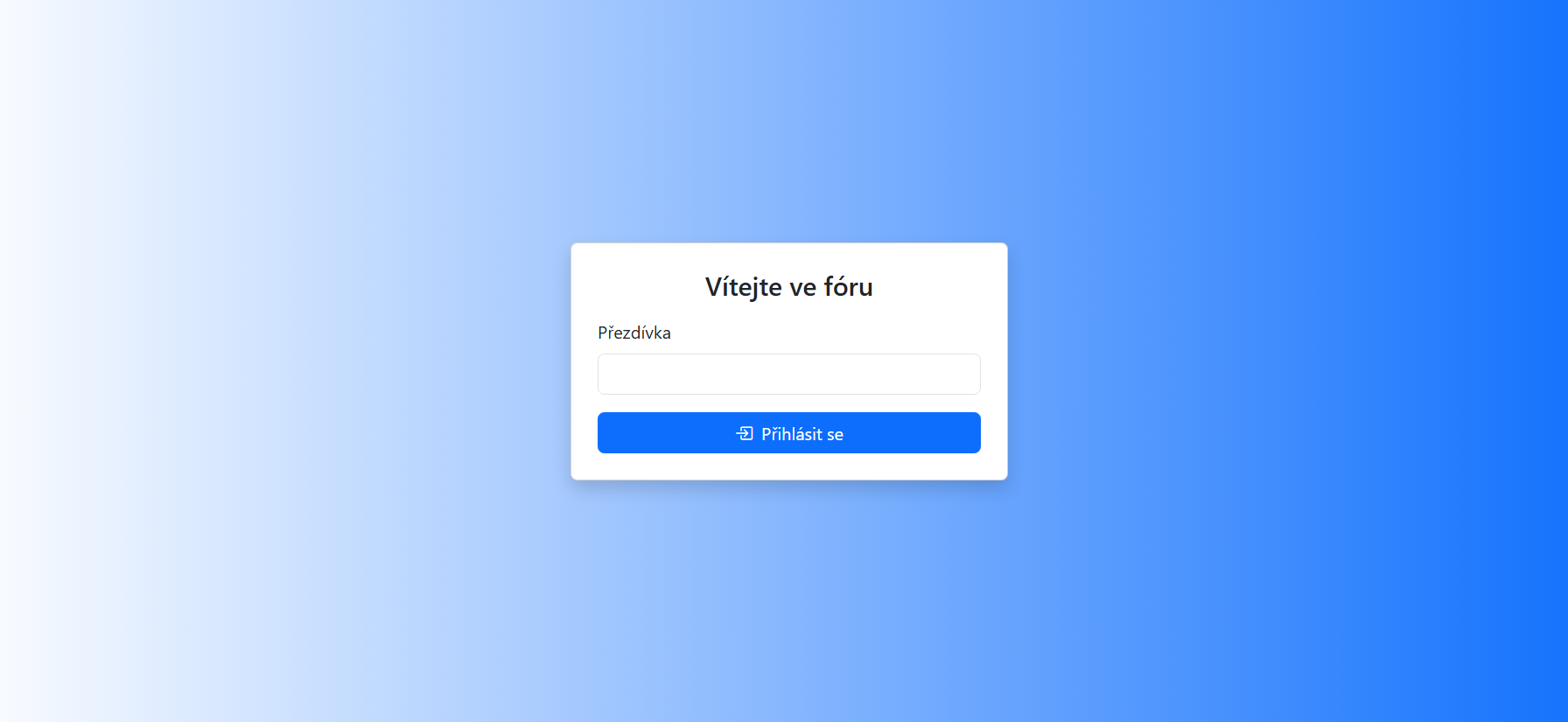 Přihlšování