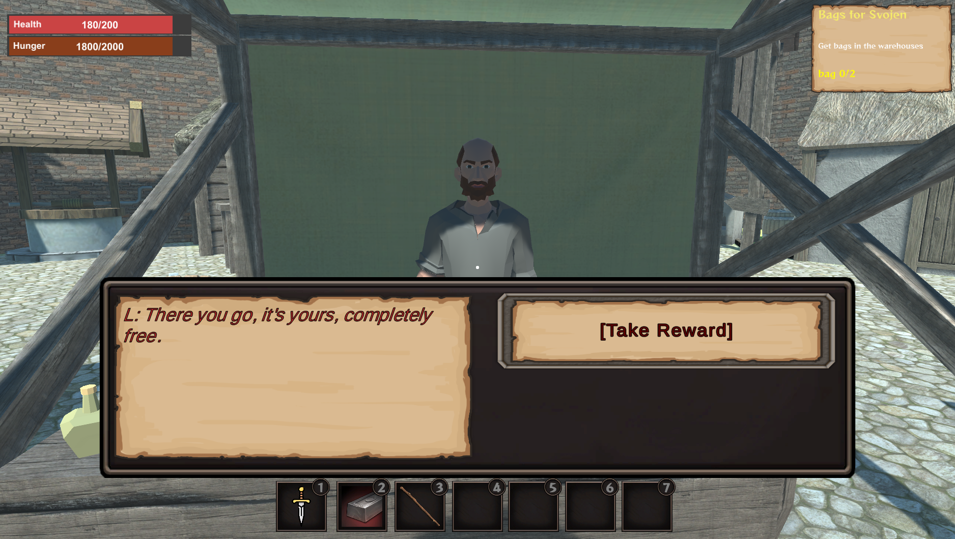 Konverzce s npc